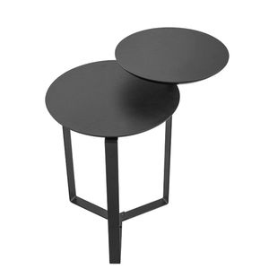 Mesa Lateral 02 Tampos Chanfrada Pe Metal PR Artesano