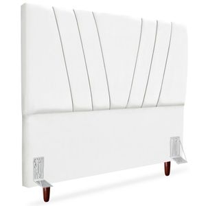 Cabeceira Casal 140cm Bell Suede Terracota RM