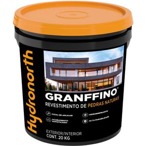 Granffino Pedras Naturais Hydronorth Palha Balde Plástico 20kg