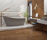Porcelanato Damme 62x121cm PR12238 Calacata Oro Lux Polido RetificadoClasse A LC