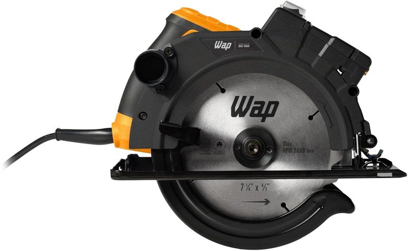 Serra Circular Wap ESC 1500W 7-1/4 185mm 1500W 220V