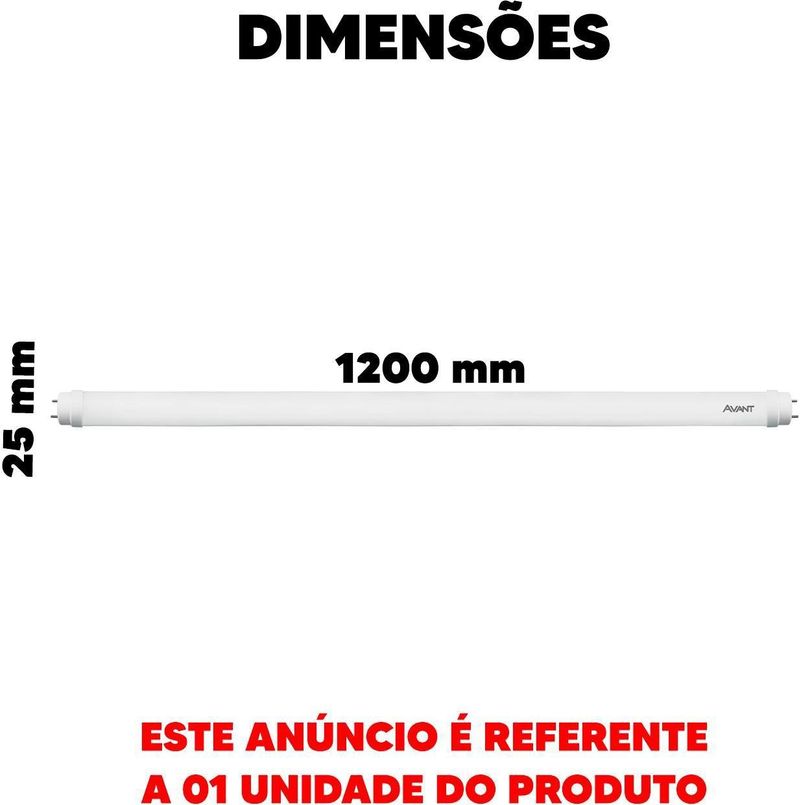 Lampada-LED-Tubular-T8-Avant-MG900-C-Vidro-6500K-9W-Bivolt