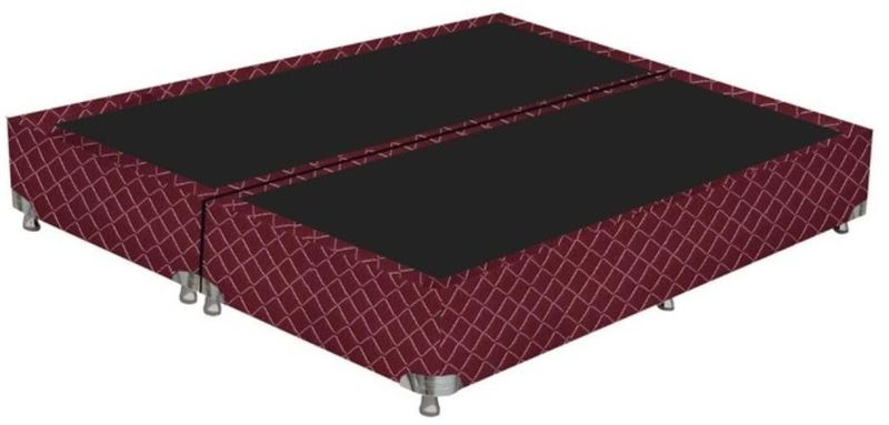 Base-Box-Casal-Bipartido-Gazin-Poliester-Bordado-Vinho-79x27x198cm