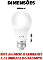 Lâmpada Led Avant 6500k 40W Bivolt