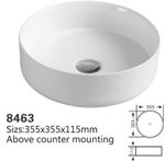 Cuba-de-Apoio-Para-Banheiro-Acqua-8463-Redonda-Com-Valvula-Preto-Fosco