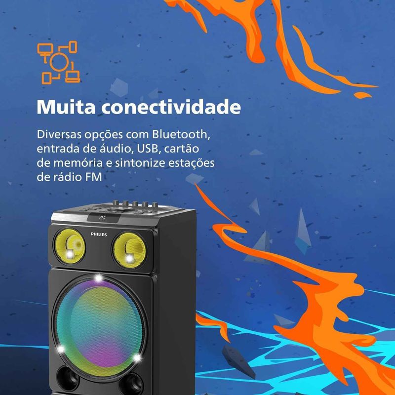 Caixa-de-Som-Philips-Party-Speaker-TAX5509-78-2400W-Bivolt-Preto