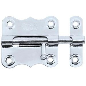 Fecho Tarjeta 93799 Silvana 1,5" Zincado Cartela Com 2 Unidades