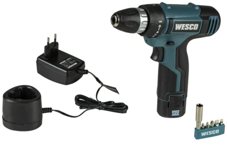 Parafusadeira-e-Furadeira-a-Bateria-Wesco-WS2556-10mm-12V