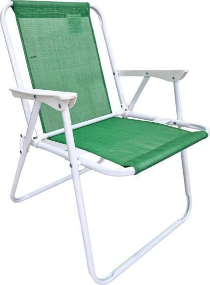 Cadeira-Dobravel-Alta-Pintada-Logomarca-Verde