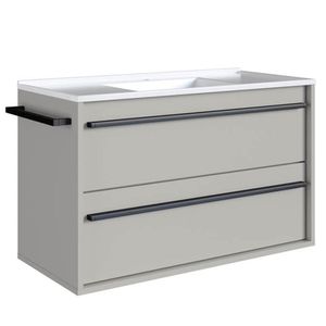 Gabinete De Banheiro Com Lavatorio 80cm PRODDY
