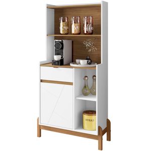 Aparador Cantinho Cafe 50527 1 Porta 81cm DCASA