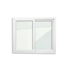Janela PVC 2 Folhas Móveis Redução Acústica - 100x120