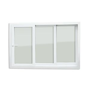 Janela PVC 3 Folhas com Cremona Redução Acústica - 100x200
