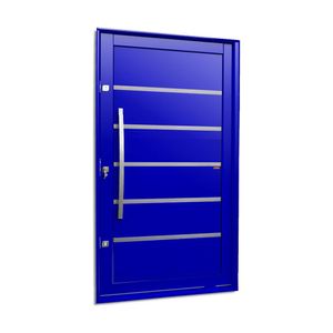 Porta Pivotante Lambril Premium Azul Esquerda - 240x120
