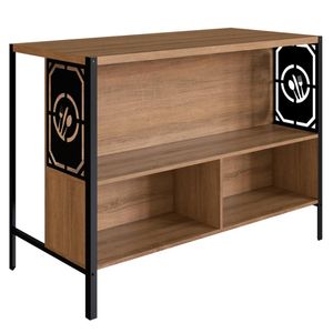 Mesa Bancada Ilha Gourmet 127cm P1034 PP Milani Store