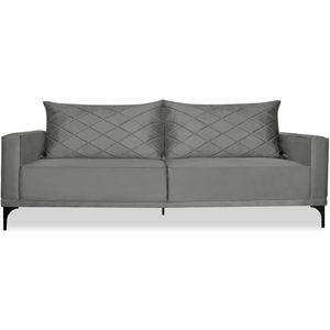 Sofa Living 2 Lugares Nori 160cm Veludo Deluxe Ezz