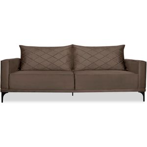 Sofa Living 2 Lugares Nori 160cm Veludo Deluxe Ezz