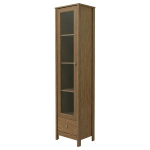 Cristaleira 1 Porta Vidro 1 Gaveta 180x43 cm E962 Dtall