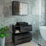 Balcao-Gabinete-Suspenso-Tecno-Mobili-para-Banheiro-com-1-Porta-sem-cuba-BN3644-Marmore-Lunar