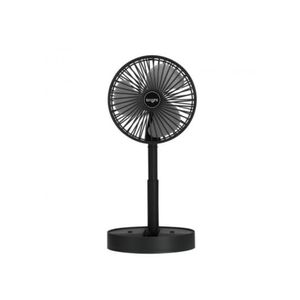Ventilador Portatil Recarregavel C/ Ajuste De Altura Vn003 Preto Bright