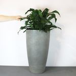 Vaso-de-Jardim-Vasart-Malta-Cone-Granito-Pedra-30x40cm