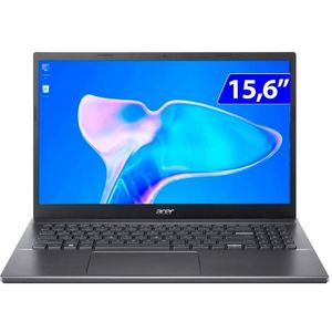 Notebook Acer A515-57-727C I7 8GB 256GB Linux Gutta 15.6" Cinza