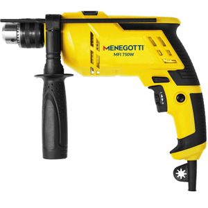 Furadeira de Impacto Menegotti MFI-750W 1/2 127V