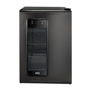 Cervejeira Expositor Vertical HQ 100 Litros Frost Free Inox Titanium HQ-100CEVPVFFI 127V