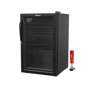 Adega 24 Garrafas Climatizada 82l Ngv 100 220v Venax Com Abridor Elétrico Vermelho Eos 220v