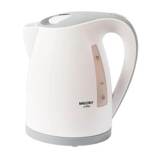 Chaleira Elétrica Mallory 1,7 Litros Luna Branco 127V