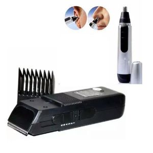 Kit Máquina Barba Cabelo Pelos Pezinho 389 + Aparador Pelos