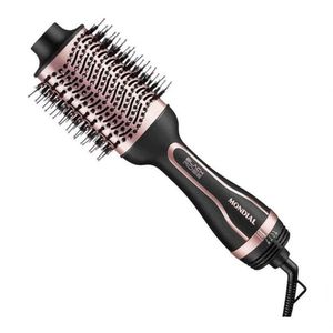 Escova Secadora Mondial 1200w 140º Ions Black Rose Es05 110v