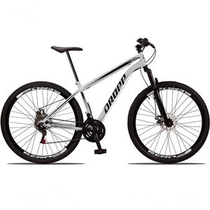 Bicicleta 29 Dropp Sport Aço 21M Branco+preto