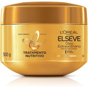 Máscara De Tratamento L'oréal Paris Elseve óleo Extraordinário Nutrição Intensa 300g