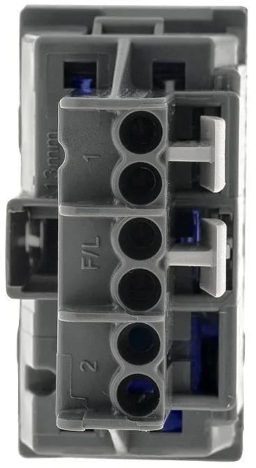Modulo-Pulsador-Campainha-Pial-Plus--Legrand-2A-250V-Preto