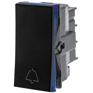 Módulo Pulsador Campainha Pial Plus+ Legrand 2A 250V Preto