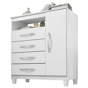 Comoda Sapateira 1P 4G 84 cm Moden 2258 INCP
