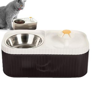 Bebedouro Comedouro Flor Gato Cachorro Filtro Agua Potavel Raçao Comida Silencioso Saudavel Bem Estar