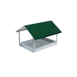 Comedouro Tratador Pendurado Para Pássaros N02 30X25X18Cm