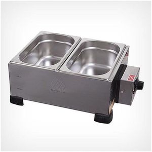 Derretedeira Profissional Com 2 Cubas De 2,5 Kg Cada 220v Dr.2.222 - Marchesoni