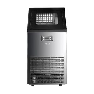Máquina De Gelo Profissional HQ 45kg Turbo Ice Preta E Inox HQ-HQMGI45 220V