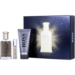 Perfume Masculino Hugo Boss #6 Eau De Parfum Spray 100 Ml & Gel Banho 10 Mini
