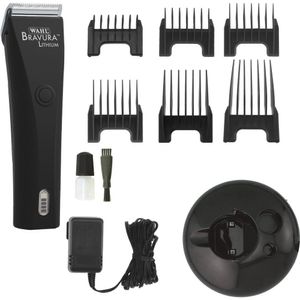 Máquina De Tosa Animal Wahl Bravura Diamond Profissional Preta