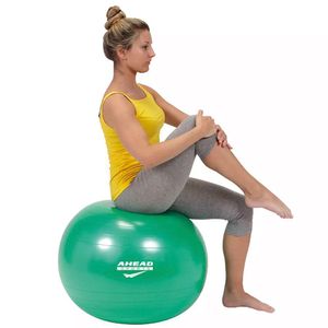 Bola De Pilates 75cm Ahead Sports As1225c Verde