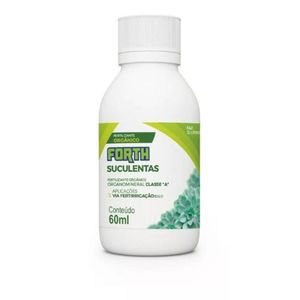Fertilizante Orgânico Forth Suculentas 60 Ml Forth 12 Litros