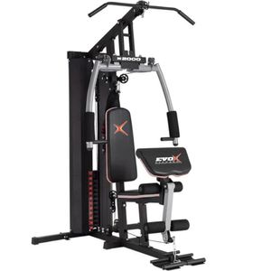 Estação De Musculação Evox Fitness X2000 Exercício Completo