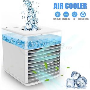 Mini Ar Condicionado Climatizador Humidificador Portátil Arctic Air Cooler 3 Velocidades