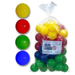 Kit 50 Bolas Para Piscina De Bolinhas Cores Bb Bolinhas Coloridas