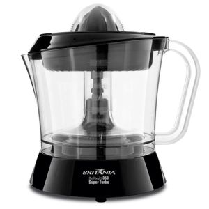 Espremedor De Frutas Britania Bellagio 350 Turbo 110v Preto