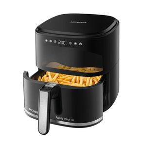 Fritadeira Sem Óleo Air Fryer Digital 5L Mondial Preto 2000w AF-50-DV 60hz 220V